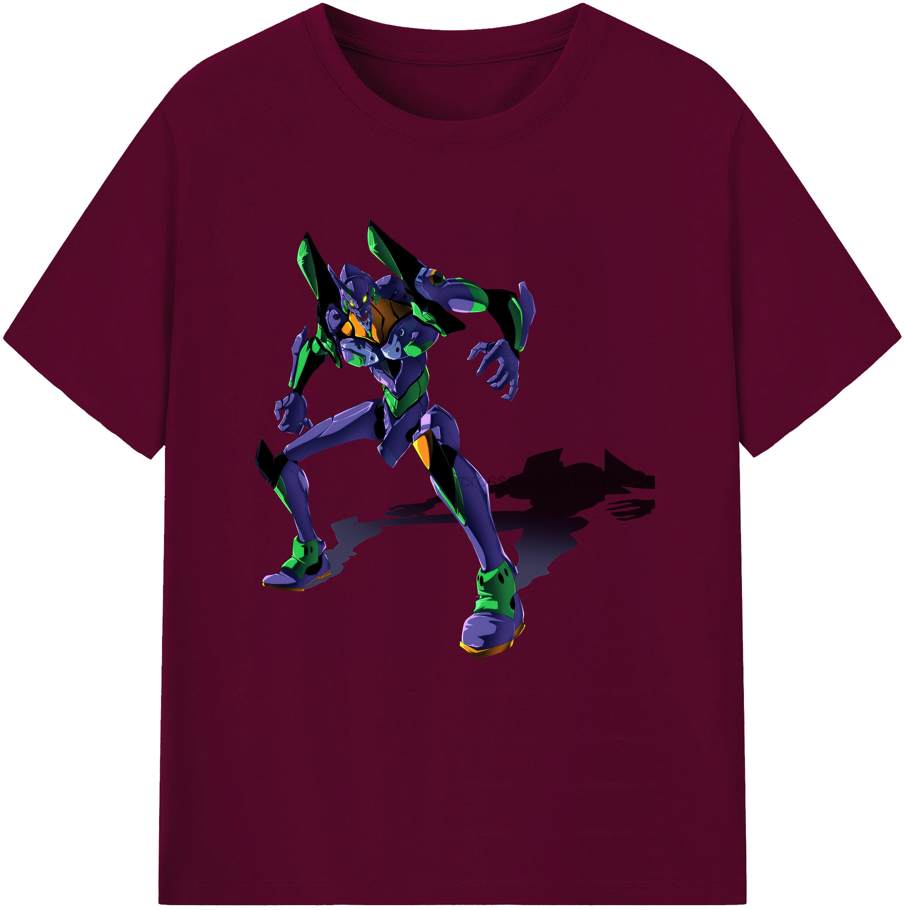 （画像用） EVA 新世紀エヴァンゲリオン レディースカジュアルプリントTシャツ（綿100％）